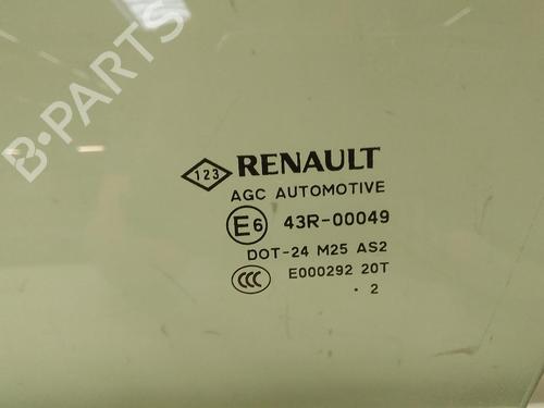 Front left door window RENAULT LAGUNA III (BT0/1) 2.0 16V Hi-Flex (BT1H, BT1G, BT1K) | BP20515535C18 