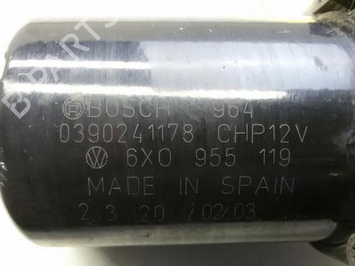 Used Front wiper motor SEAT AROSA (6H1) 1.0 (50 hp) 20586286