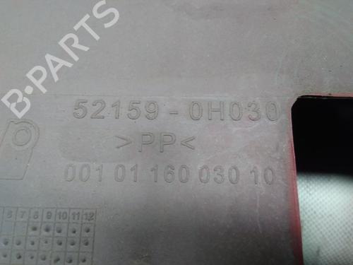 Rear bumper TOYOTA AYGO (_B1_) 1.4 D-4D (WNB10_, WNB10R) | BP20590188C8 