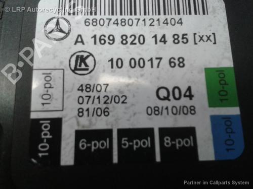 Electronic module MERCEDES-BENZ B-CLASS Sports Tourer (W245) B 180 CDI (245.207) | BP20581415M83 
