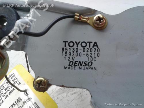 Rear wiper motor TOYOTA COROLLA (_E12_) 1.4 VVT-i (ZZE120_, ZZE120R) | BP20552565M102 
