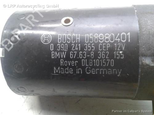 Front wiper motor BMW 3 (E46) 320 i | BP20586938M29 
