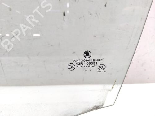 Front left door window SKODA FABIA I (6Y2) 1.4 16V | BP32197023C18 