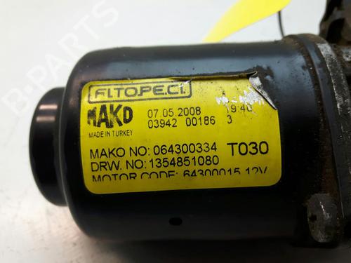 Used Front wiper motor PEUGEOT BIPPER Tepee 1.4 HDi (68 hp) 20586075