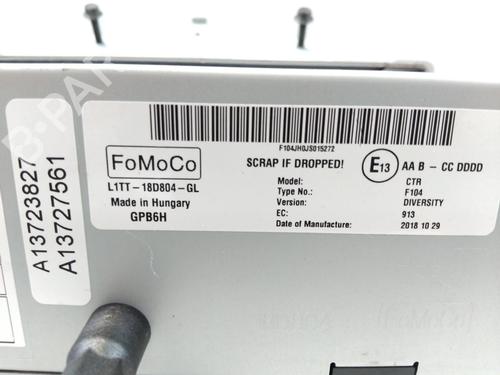 Radio FORD FIESTA VII (HJ, HF) 1.0 EcoBoost | BP32429227E6  - Image 7