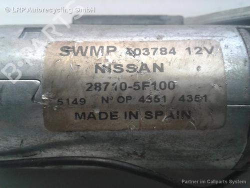 Rear wiper motor NISSAN MICRA II (K11) 1.0 i 16V | BP20551954M102 