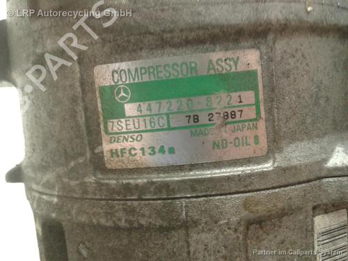 AC compressor MERCEDES-BENZ C-CLASS (W203) C 180 (203.035) | BP20555726M34 
