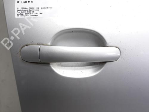 Right front door SKODA SUPERB I (3U4) 1.9 TDI | BP20582024C3 