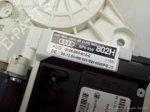 Right front window motor AUDI A3 Sportback (8PA) 1.9 TDI | BP20544739E20 