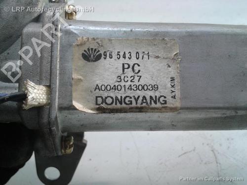 Ruitenwissermotor achter DAEWOO KALOS (KLAS) 1.4 16V | BP20552357M102 