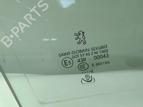 Rear right door window PEUGEOT 607 (9D, 9U) 2.7 HDi 24V | BP20518295C21 