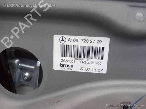 Front left window mechanism MERCEDES-BENZ A-CLASS (W169) A 150 (169.031, 169.331) | BP20545222C22 
