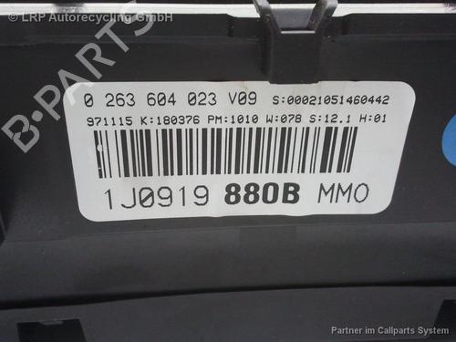 Instrument cluster VW GOLF IV (1J1) 1.6 | BP20556482C47 