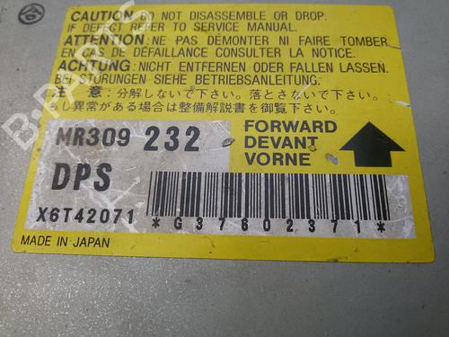 ECU airbags MITSUBISHI GALANT VIII (EA_) 2.5 V6 24V (EA5A) | BP20574351M53 