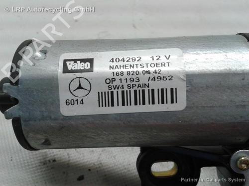Rear wiper motor MERCEDES-BENZ A-CLASS (W168) A 160 (168.033, 168.133) | BP20551616M102 