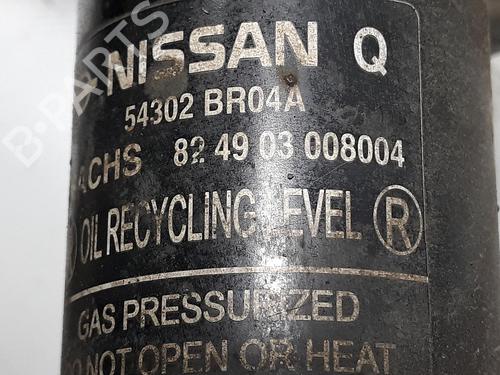 Right front shock absorber NISSAN QASHQAI / QASHQAI +2 I (J10, NJ10, JJ10E) 1.6 dCi All-wheel Drive | BP20524183M17 