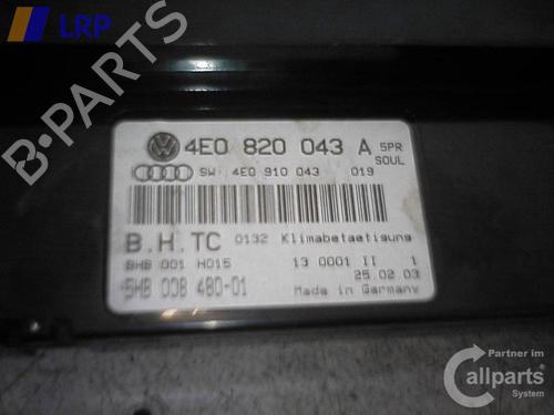 Used Climate control Climate control AUDI A8 D3 (4E2, 4E8) 4.0 TDI quattro (275 hp) 20555311 20555311