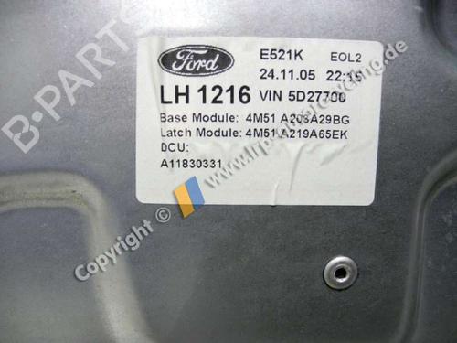 Front left window mechanism FORD FOCUS II Turnier (DA_, FFS, DS) 1.6 | BP20544946C22 