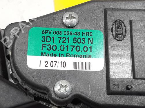 Pedal VW PHAETON (3D1, 3D2, 3D3, 3D4, 3D6, 3D7, 3D8, 3D9) 3.0 V6 TDI 4motion | BP20519860I4 