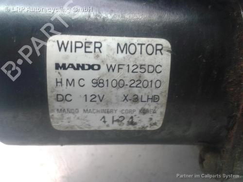 Front wiper motor HYUNDAI ACCENT I (X-3) 1.3 | BP20586675M29 