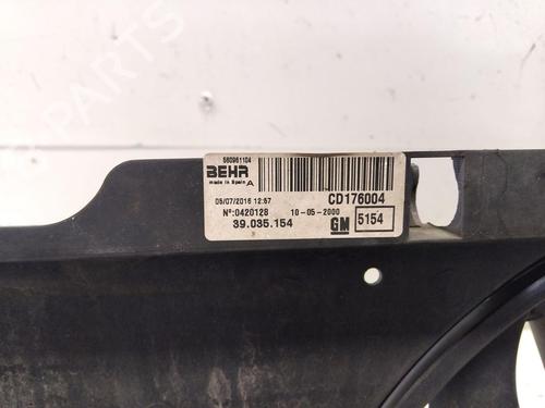 Radiator fan OPEL CORSA E (X15) 1.4 (08, 68) | BP38254839M35 - Image 3