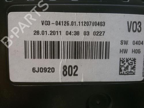 Instrument cluster SEAT IBIZA IV SC (6J1, 6P5) 1.2 | BP20556210C47 