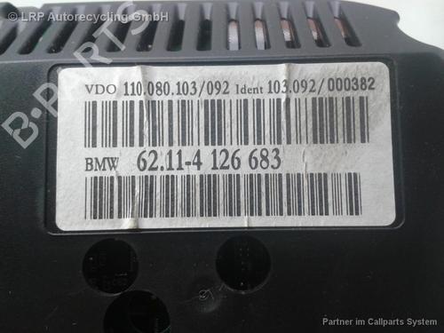 Used Instrument cluster BMW 7 (E65, E66, E67) 735 i, Li (272 hp) 20556239