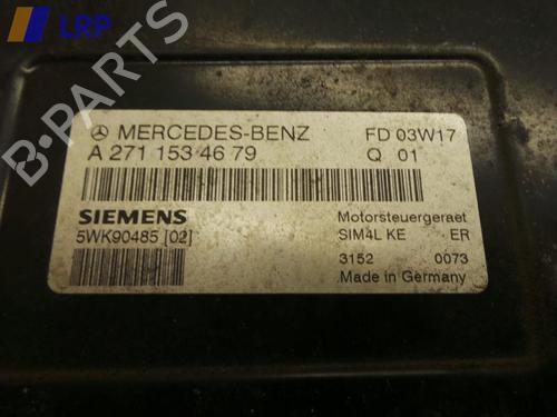 Used Engine control unit (ECU) MERCEDES-BENZ E-CLASS T-Model (S211) E 200 T Kompressor (211.242) (163 hp) 20574654