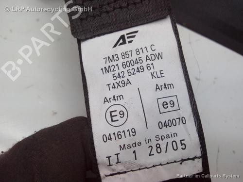 Rear left seatbelt FORD GALAXY I (WGR) 1.9 TDI | BP20572722I29 