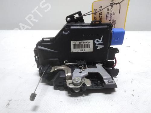 Used Front right lock VW TOURAN (1T1, 1T2) 2.0 TDI 16V (140 hp) 20516696