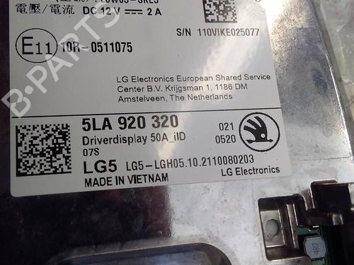 Instrument cluster SKODA ENYAQ iV SUV (5AZ) 80X 4x4 | BP20519965C47 