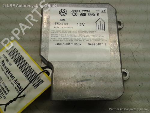 Kollisjonspute styreenhet VW POLO (9N_, 9A_) 1.2 (54 hp) 20574272