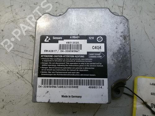 ECU airbags FIAT MULTIPLA (186_) 1.9 JTD 105 (186AXB1A) | BP20574291M53 