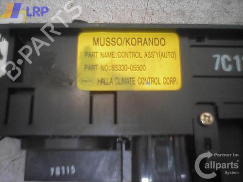 Climate control DAEWOO MUSSO (FJ) 2.9 TD 4x4 | BP20553215I5 