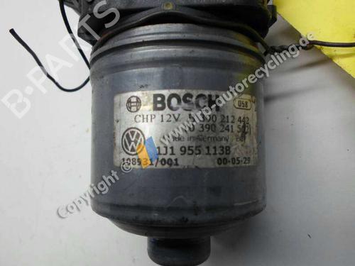 Used Front wiper motor AUDI A3 (8L1) 1.9 TDI quattro (130 hp) 20586993