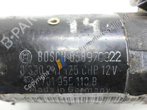 Front wiper motor VW GOLF III (1H1) 1.4 | BP20585760M29 