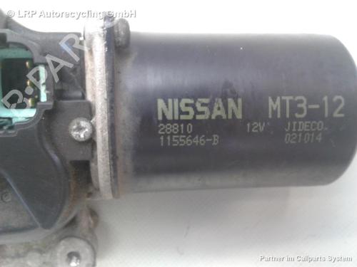 Used Front wiper motor NISSAN MICRA III (K12) 1.2 16V (65 hp) 20586081
