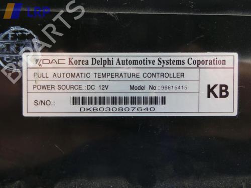 Climate control CHEVROLET NUBIRA Saloon 1.8 | BP20552948I5 