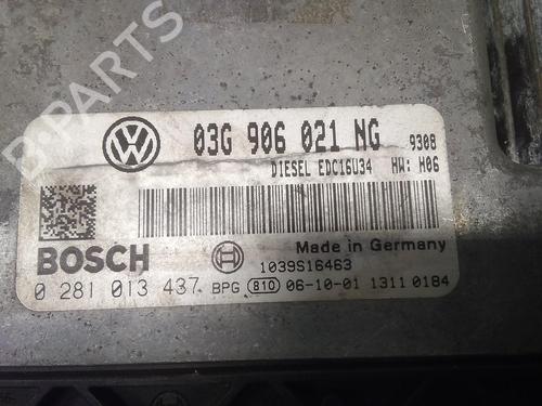 Engine control unit (ECU) VW PASSAT B6 (3C2) 1.9 TDI | BP20526616M57 