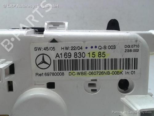 Climate control MERCEDES-BENZ A-CLASS (W169) A 150 (169.031, 169.331) | BP20555248I5 