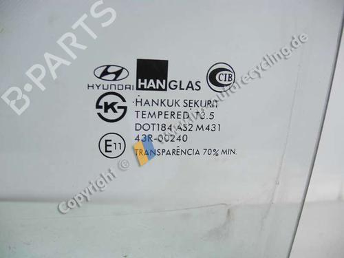 Rear left door window HYUNDAI MATRIX (FC) 1.8 | BP20578612C20 