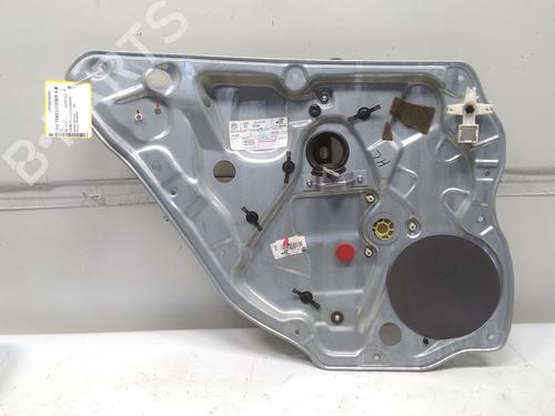 Used Rear left window mechanism VW POLO (9N_, 9A_) 1.2 12V (64 hp) 20518430