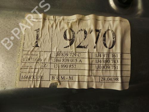 Rear left window mechanism VW GOLF IV (1J1) 1.4 16V | BP20543546C24 