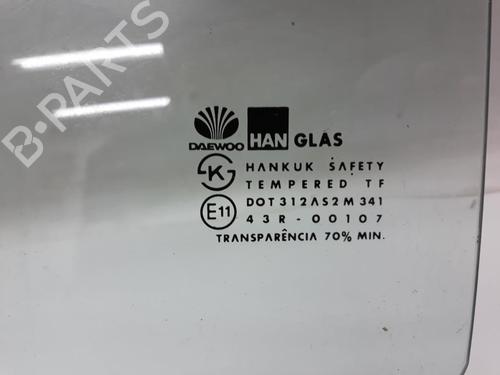 Rear left door window DAEWOO LEGANZA (KLAV) 2.0 16V | BP20578722C20 