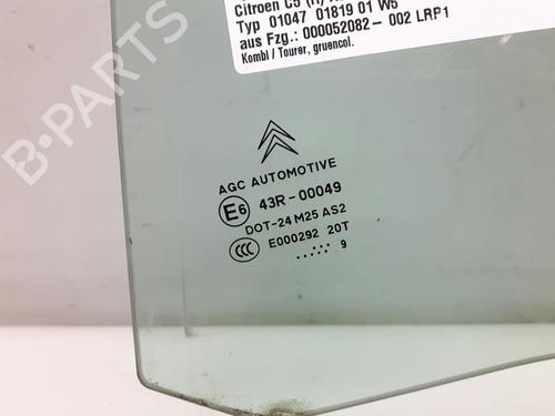 rear-left-door-window-citroen-c5-iii-break-rw_-20-hdi-9203ja-2008-2009-2010-2011-2012-2013-2014-2015-2016-2017-20578784 main image