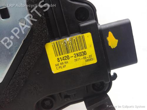 Rear right lock KIA SOUL I (AM) 1.6 GDI | BP20580504C99 