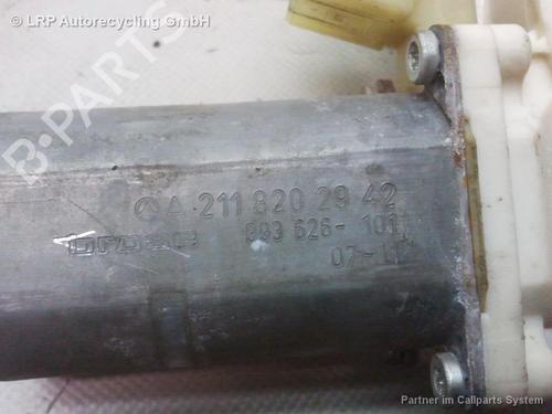 Left front window motor MERCEDES-BENZ E-CLASS (W211) E 200 CDI (211.004) | BP20562391E21 