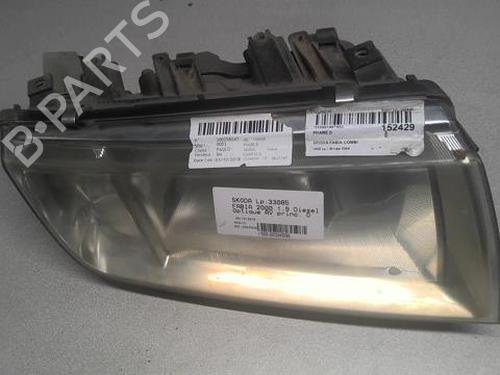 Used Right headlight SKODA FABIA I (6Y2) 1.9 SDI (64 hp) 22001309
