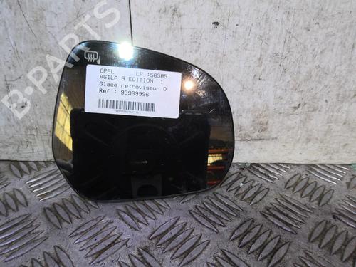 Spejlglas højre OPEL AGILA (B) (H08) 1.0 (F68) (68 hp) 26448271