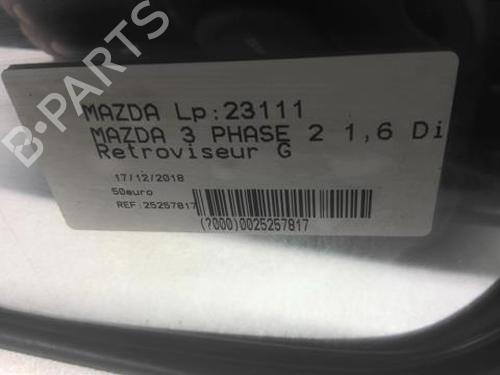 Left mirror MAZDA 3 (BK) 1.6 DI Turbo | BP22000063C26 